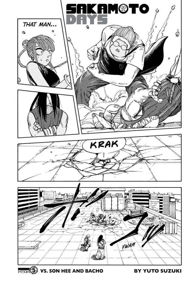 Sakamoto Days chapter 5 page 1