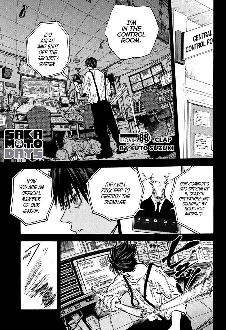 Sakamoto Days chapter 88 page 1