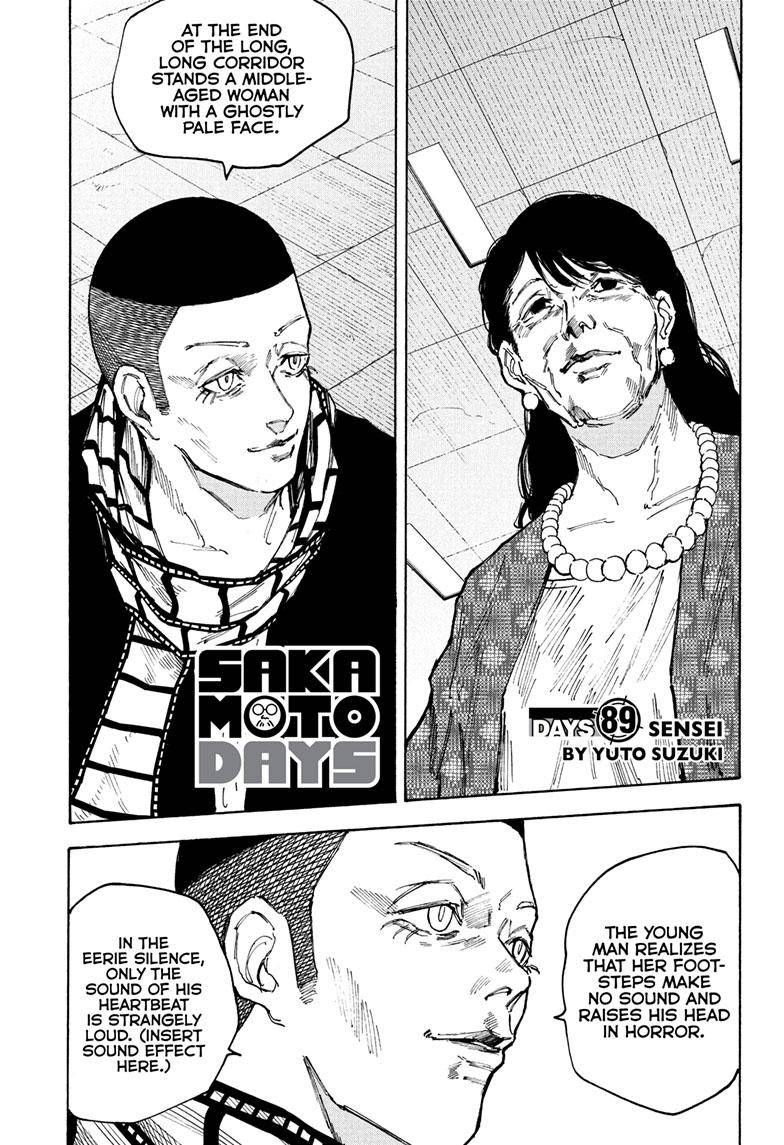 Sakamoto Days chapter 89 page 1