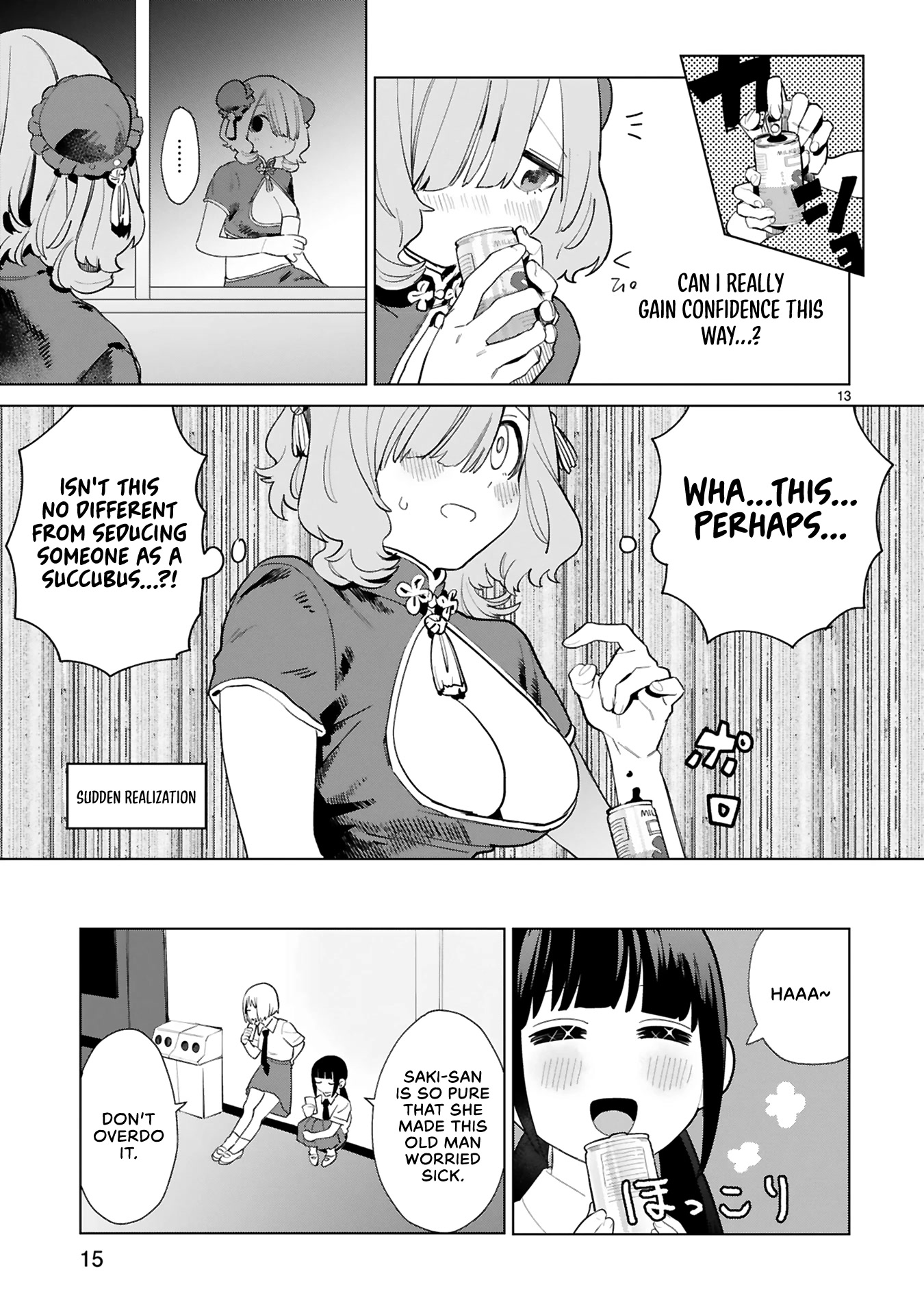 Saki-chan Is a Succubus's Child chapter 1 page 18