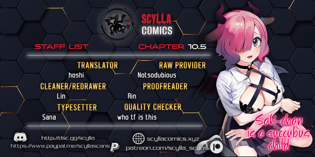 Saki-chan Is a Succubus's Child chapter 10.5 page 1