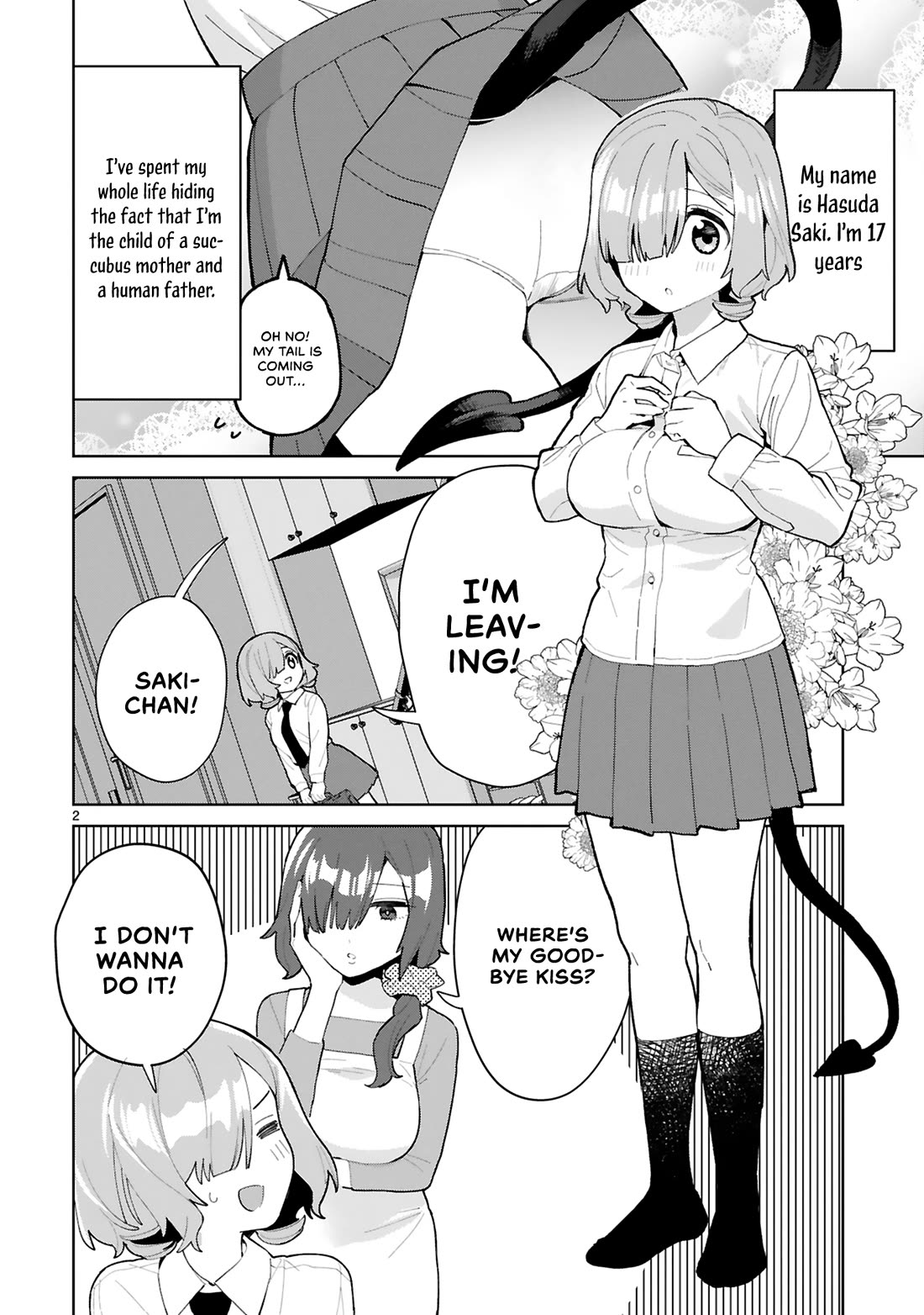 Saki-chan Is a Succubus's Child chapter 10.5 page 3