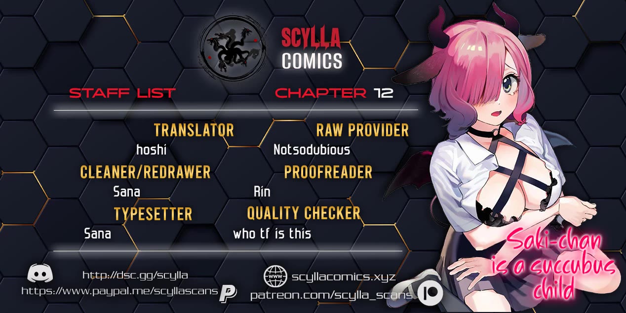 Saki-chan Is a Succubus's Child chapter 12 page 1