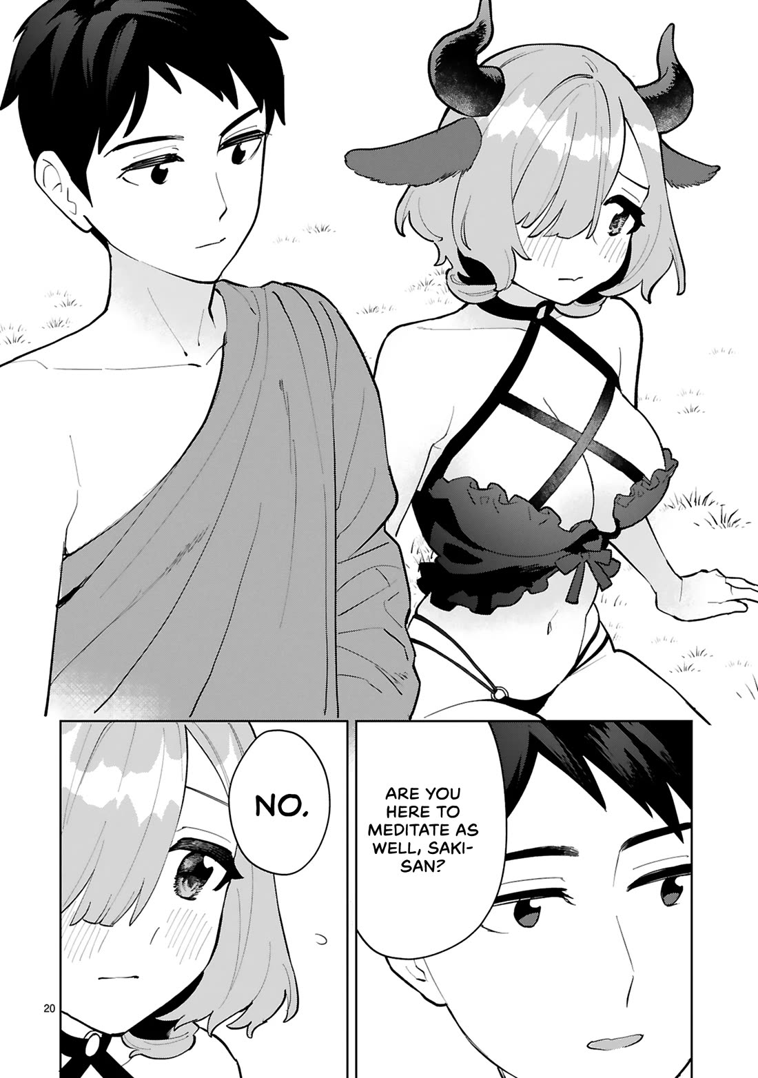 Saki-chan Is a Succubus's Child chapter 15 page 21