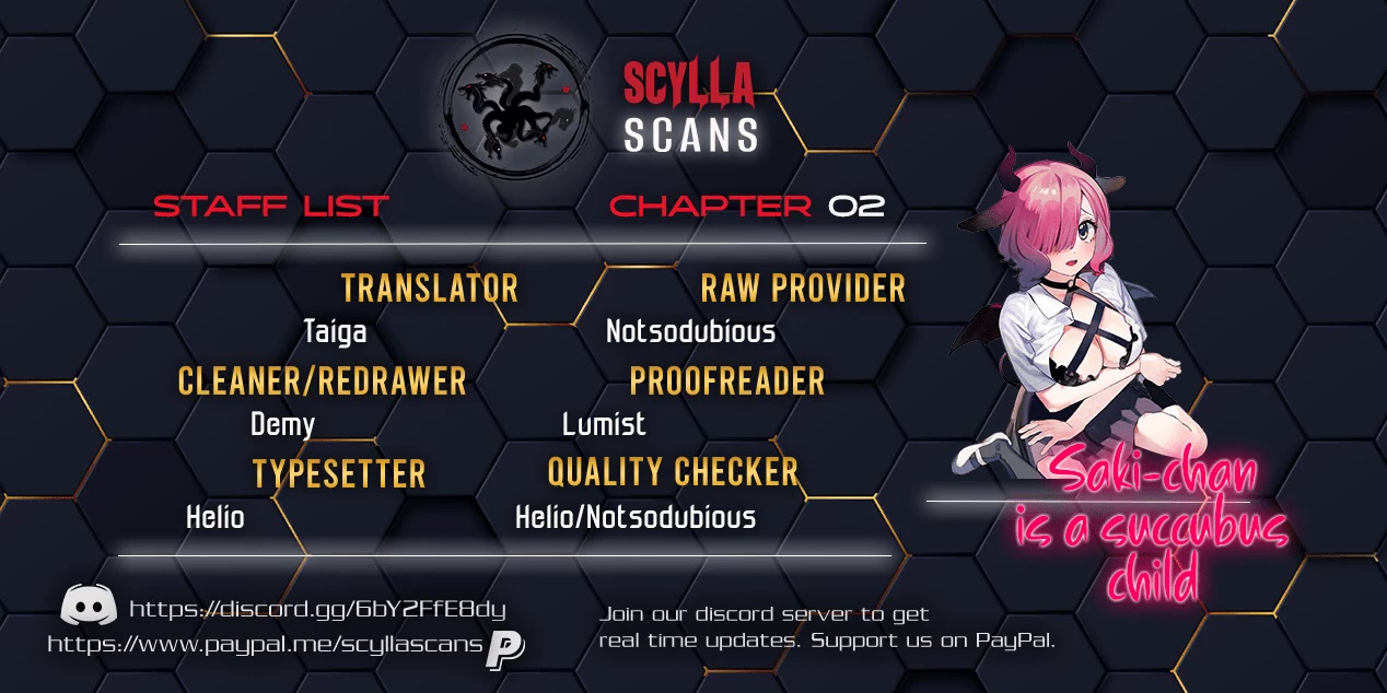 Saki-chan Is a Succubus's Child chapter 2 page 1