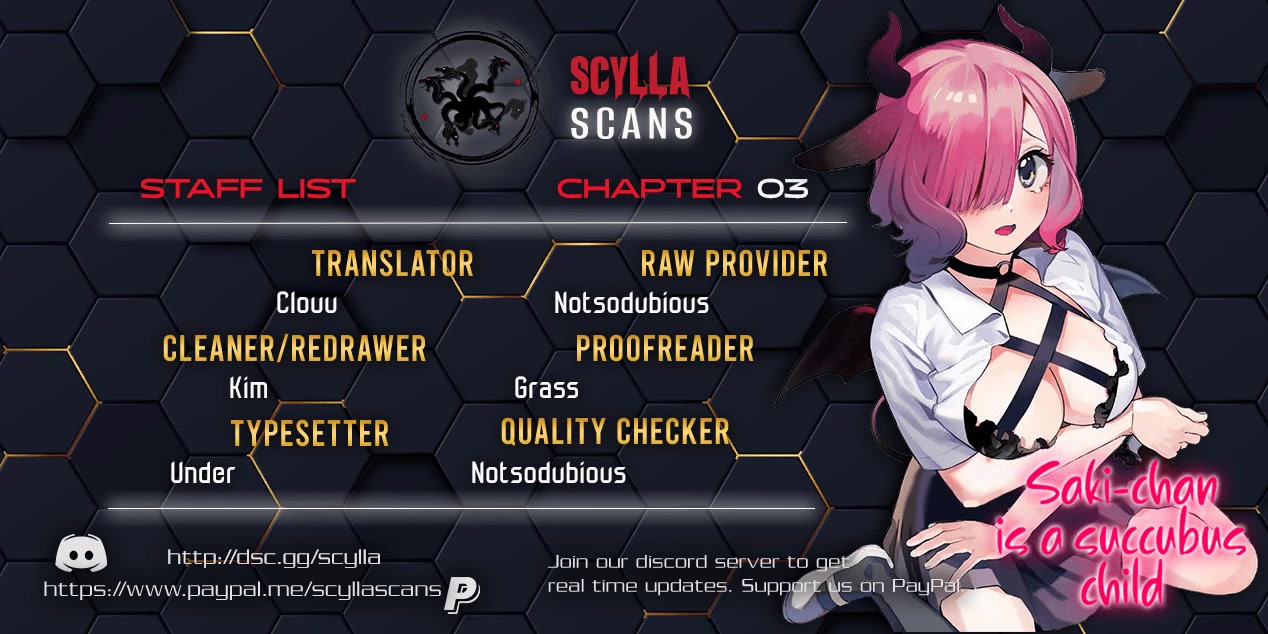 Saki-chan Is a Succubus's Child chapter 3 page 1