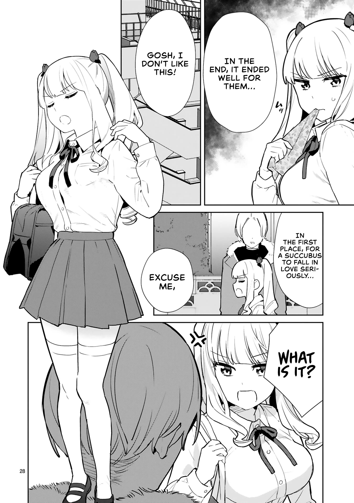 Saki-chan Is a Succubus's Child chapter 5 page 28