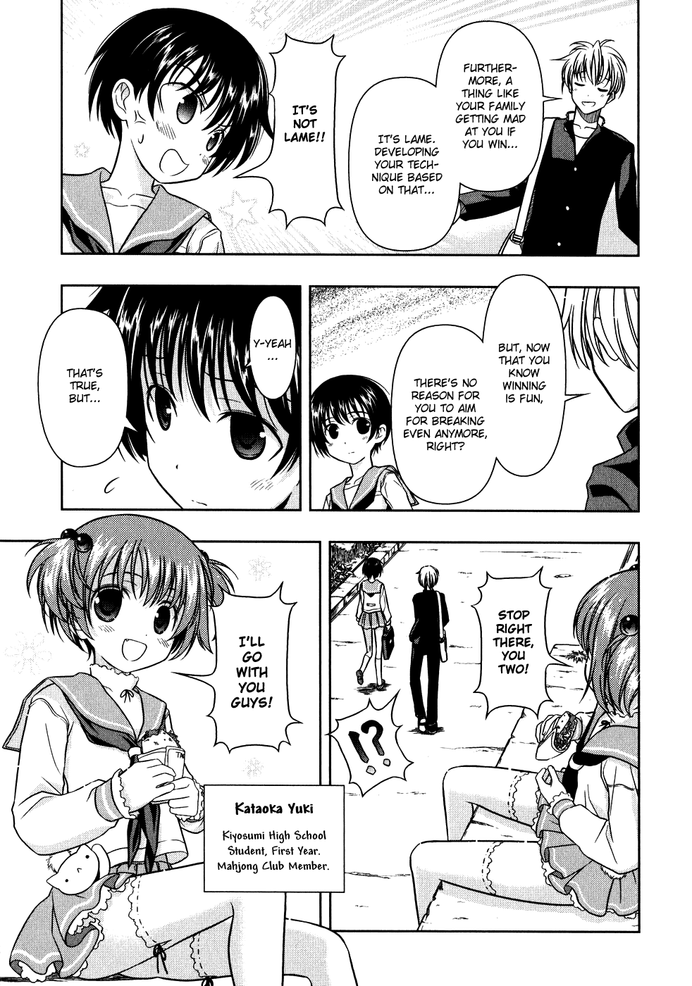 Saki chapter 1 page 13