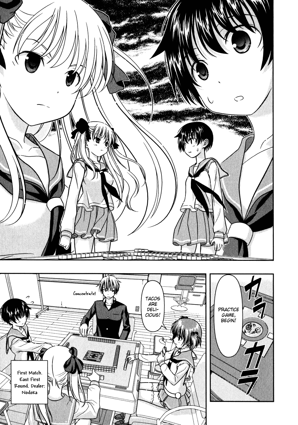 Saki chapter 1 page 17