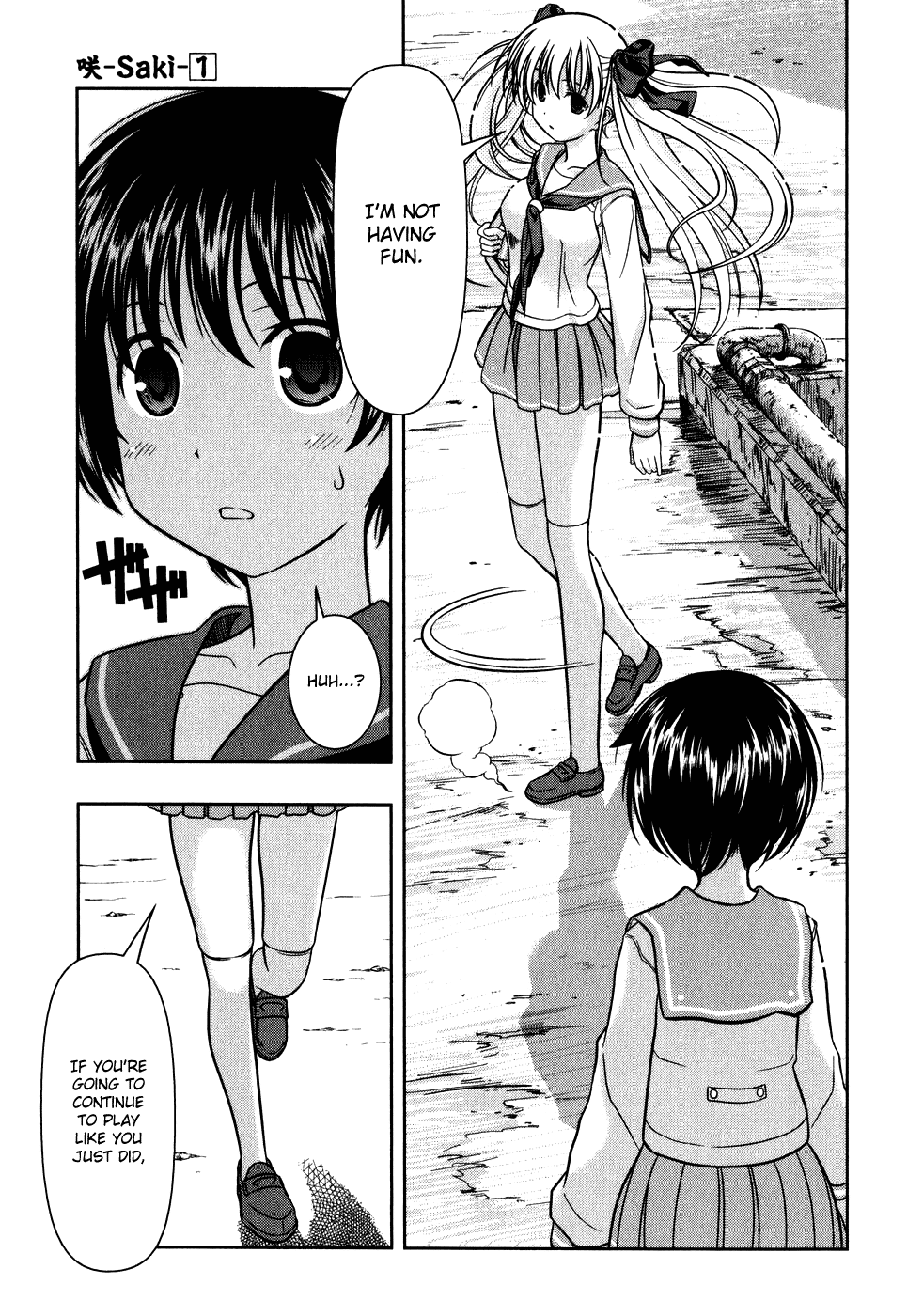 Saki chapter 1 page 32