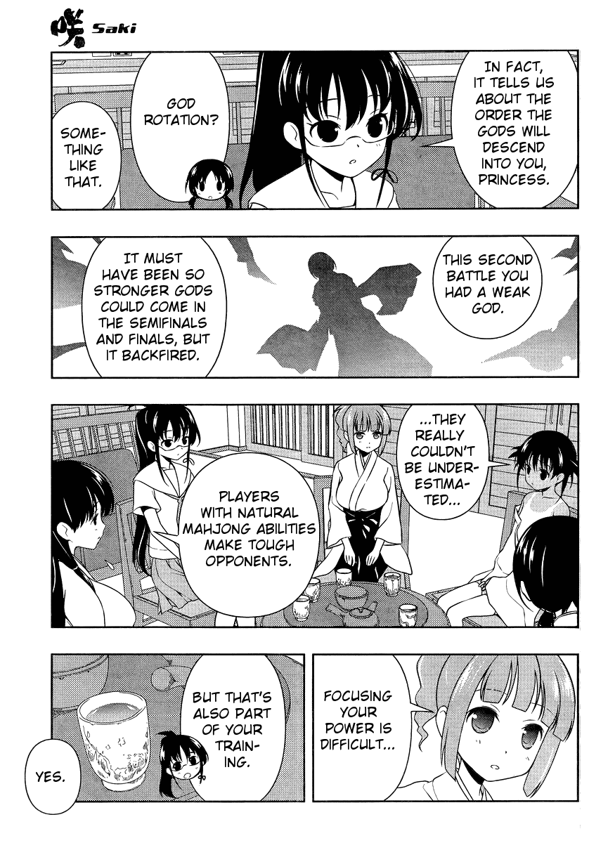 Saki chapter 100 page 9