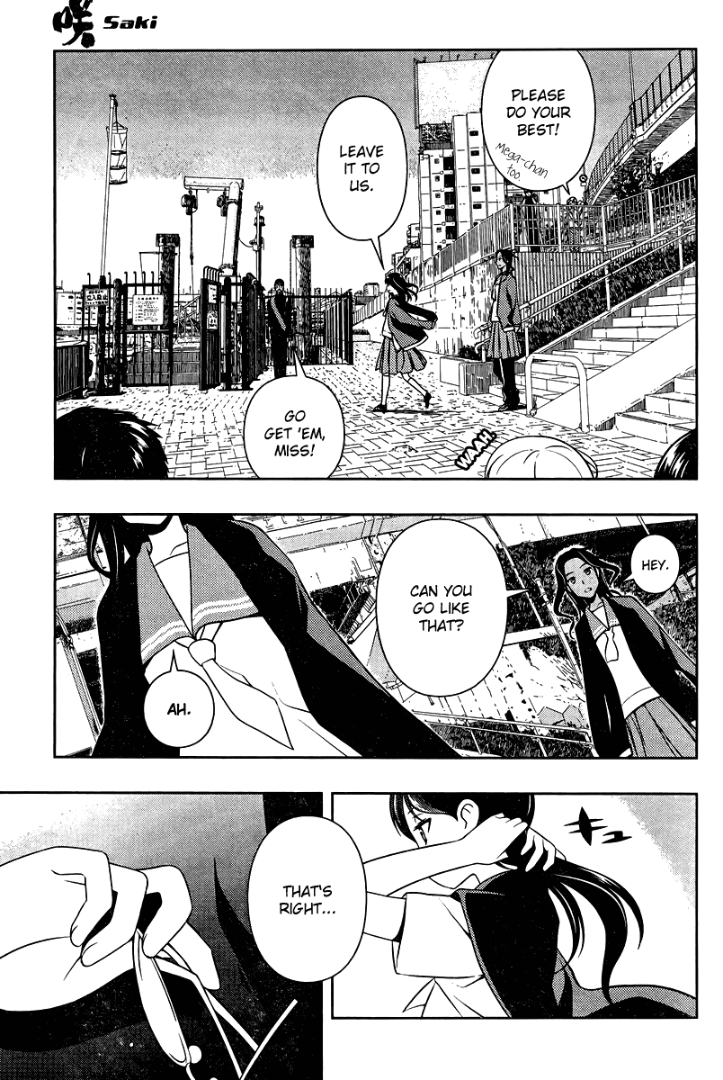 Saki chapter 105 page 14