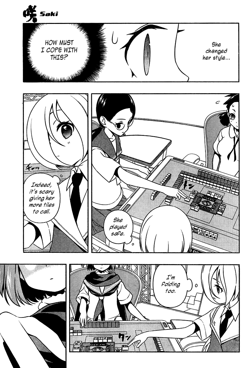 Saki chapter 107 page 15