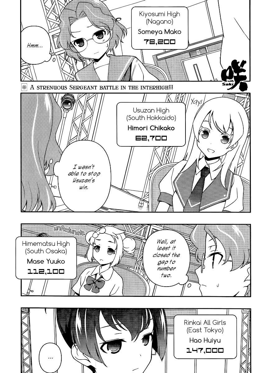 Saki chapter 116 page 1