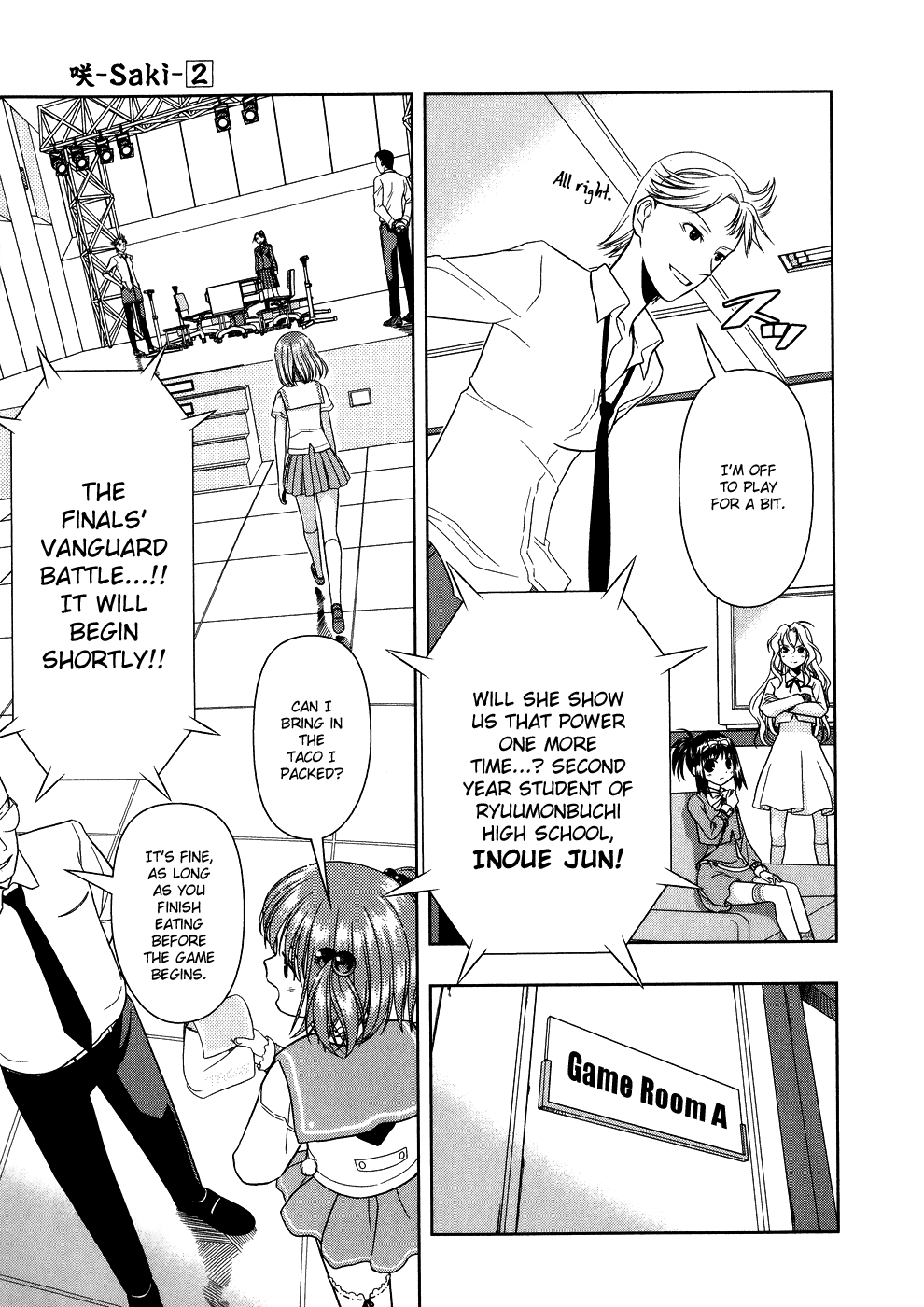 Saki chapter 12 page 15