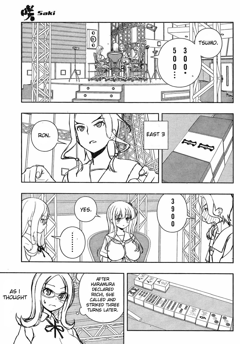 Saki chapter 137 page 11