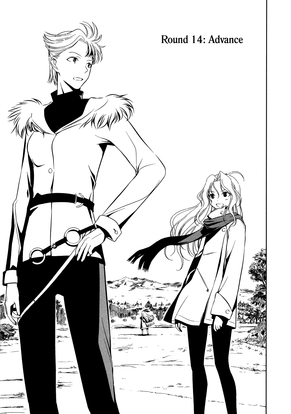 Saki chapter 14 page 1