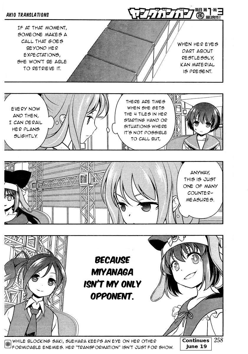 Saki chapter 143 page 15