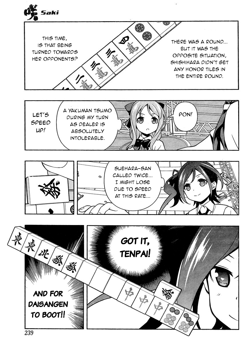 Saki chapter 144 page 8
