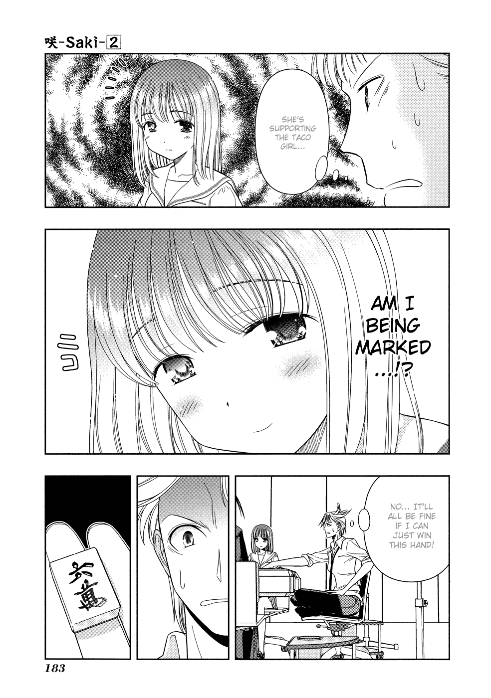 Saki chapter 15 page 11