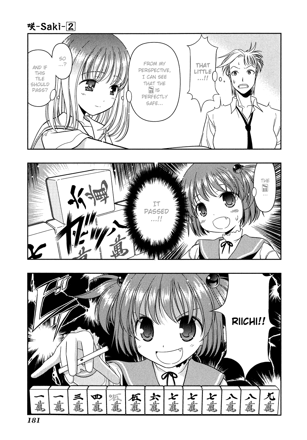 Saki chapter 15 page 9