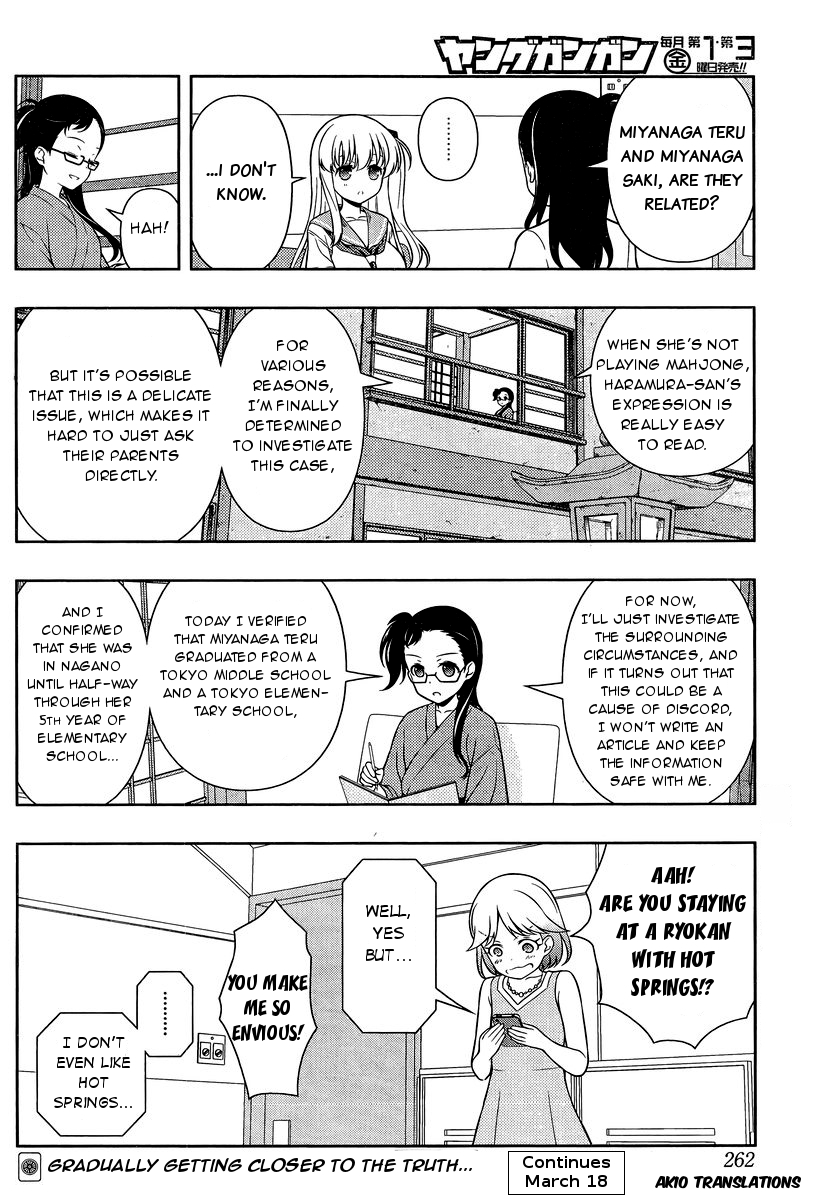 Saki chapter 155 page 15