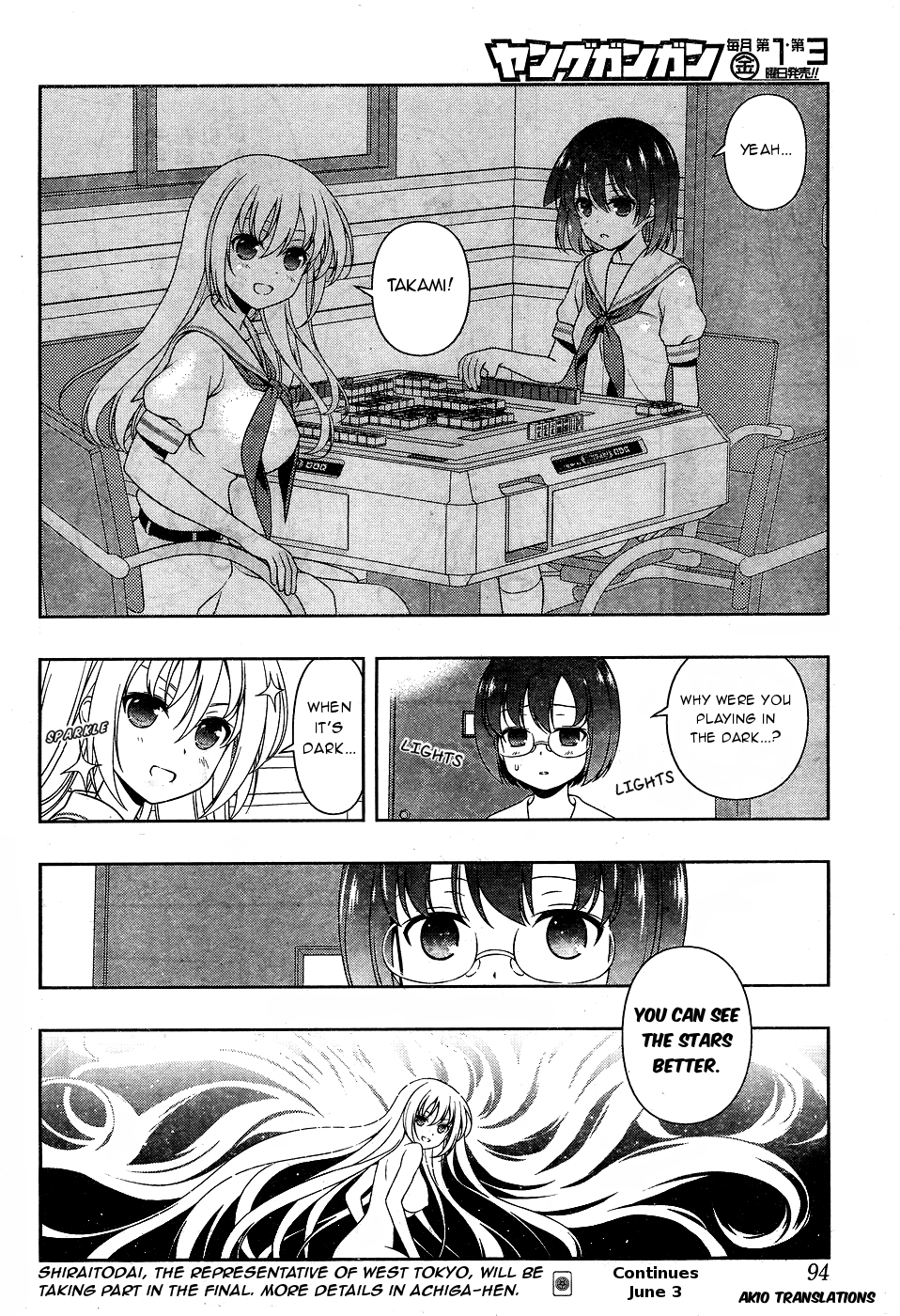 Saki chapter 159 page 16