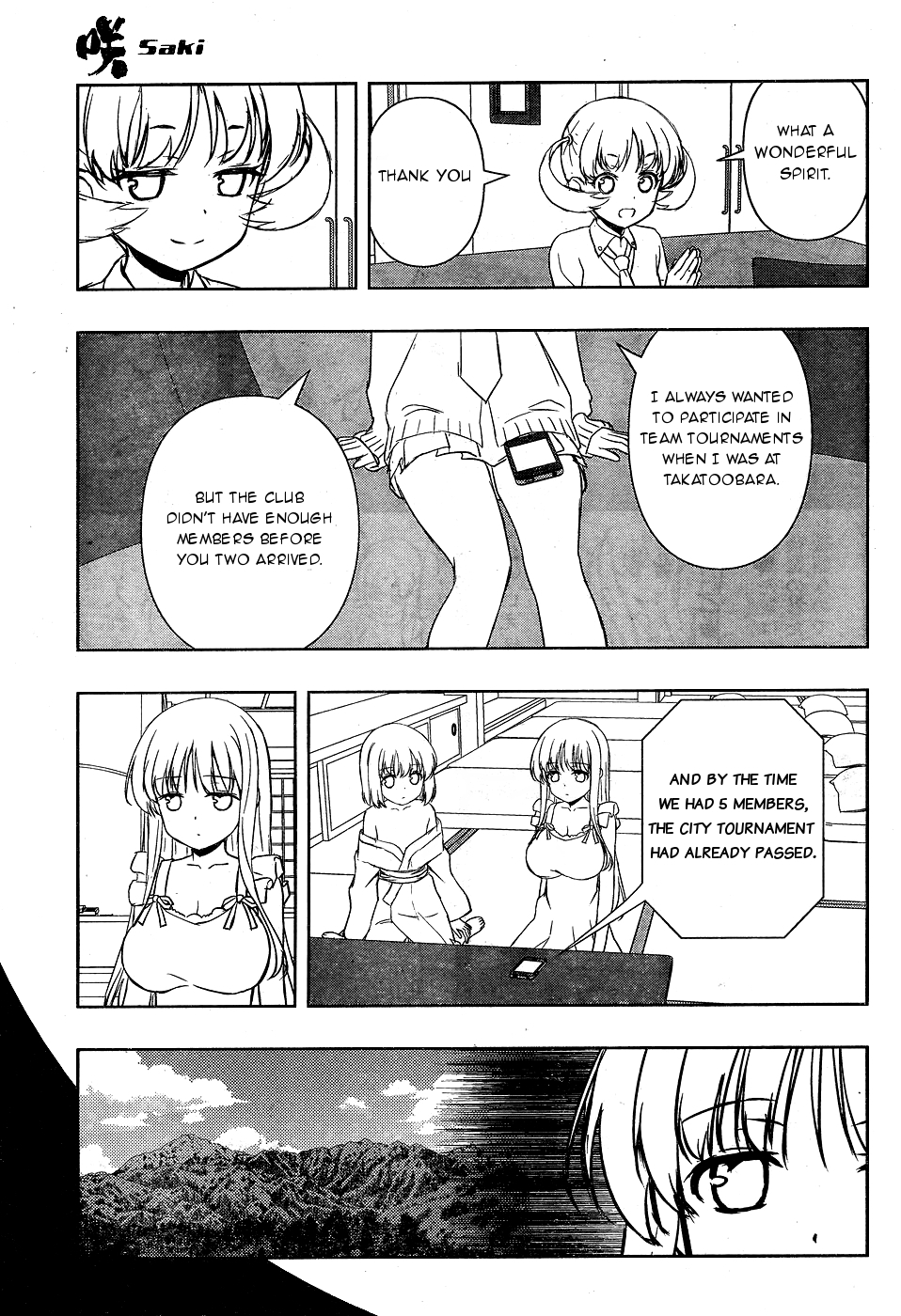Saki chapter 159 page 9