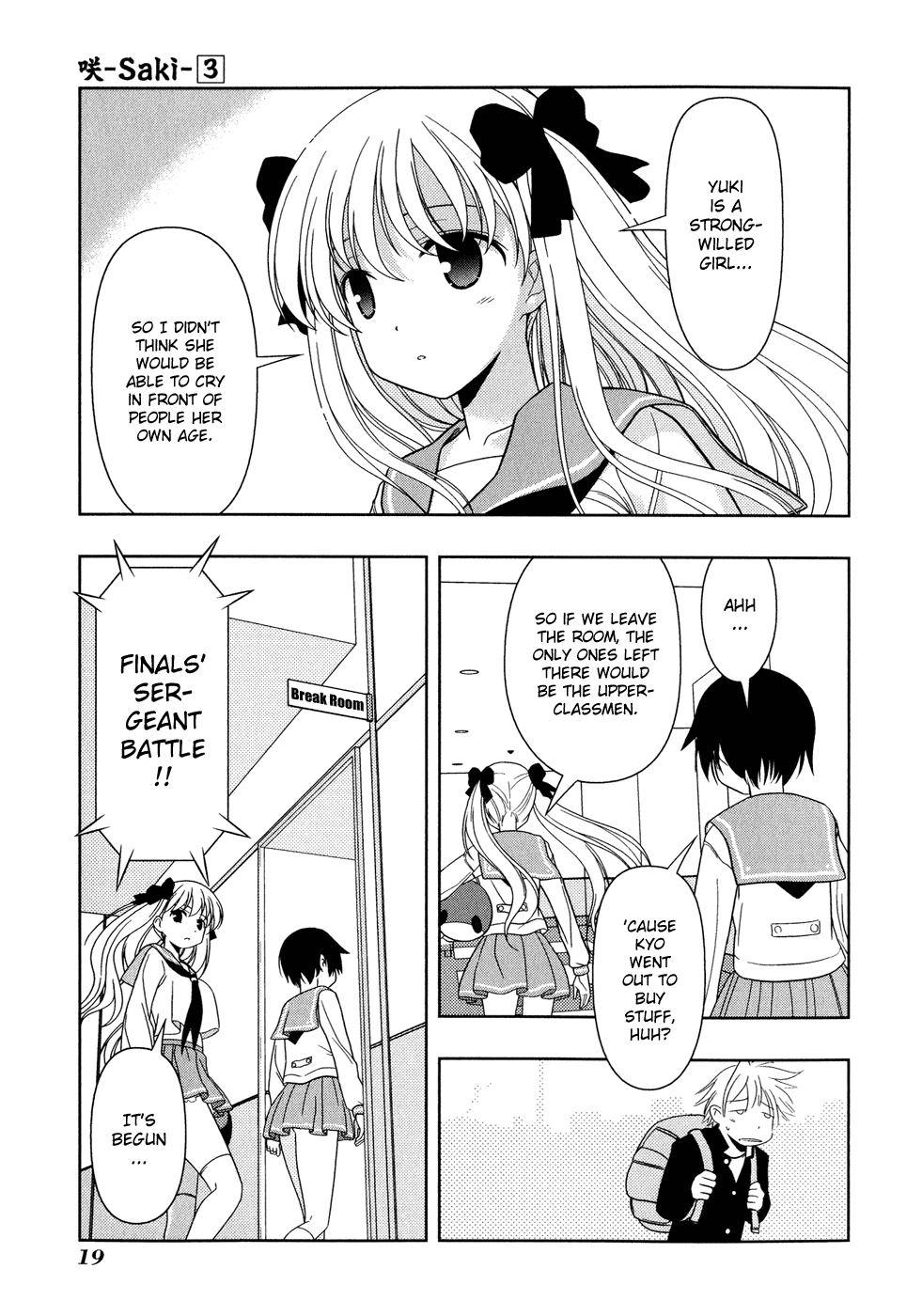 Saki chapter 16 page 23