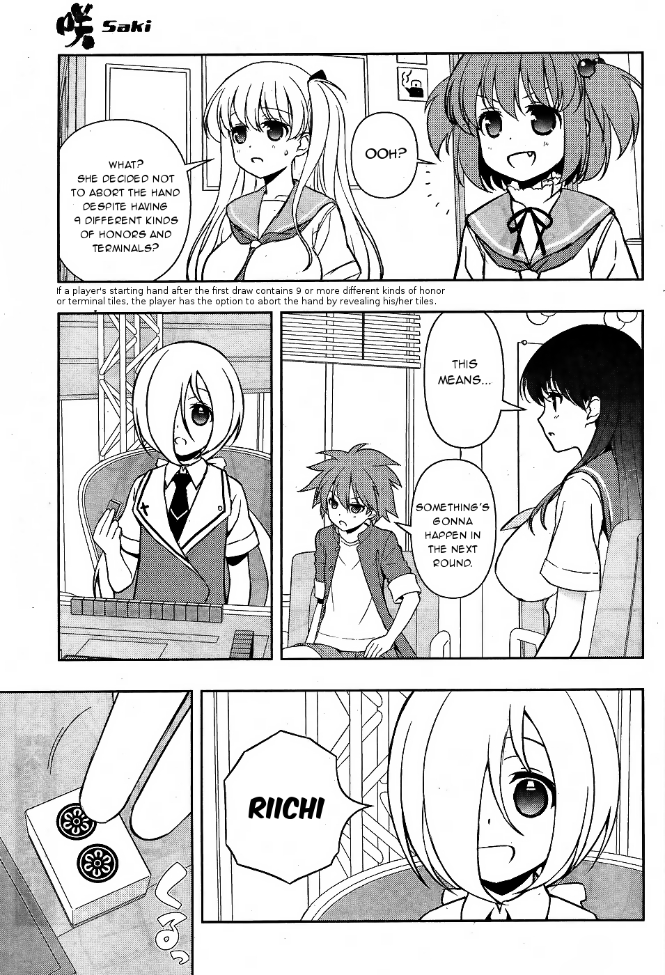 Saki chapter 161 page 9
