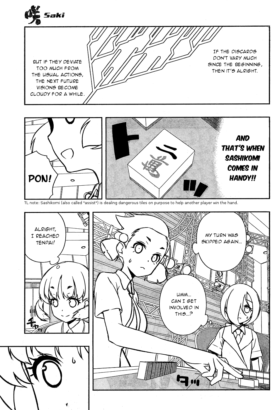 Saki chapter 164 page 11