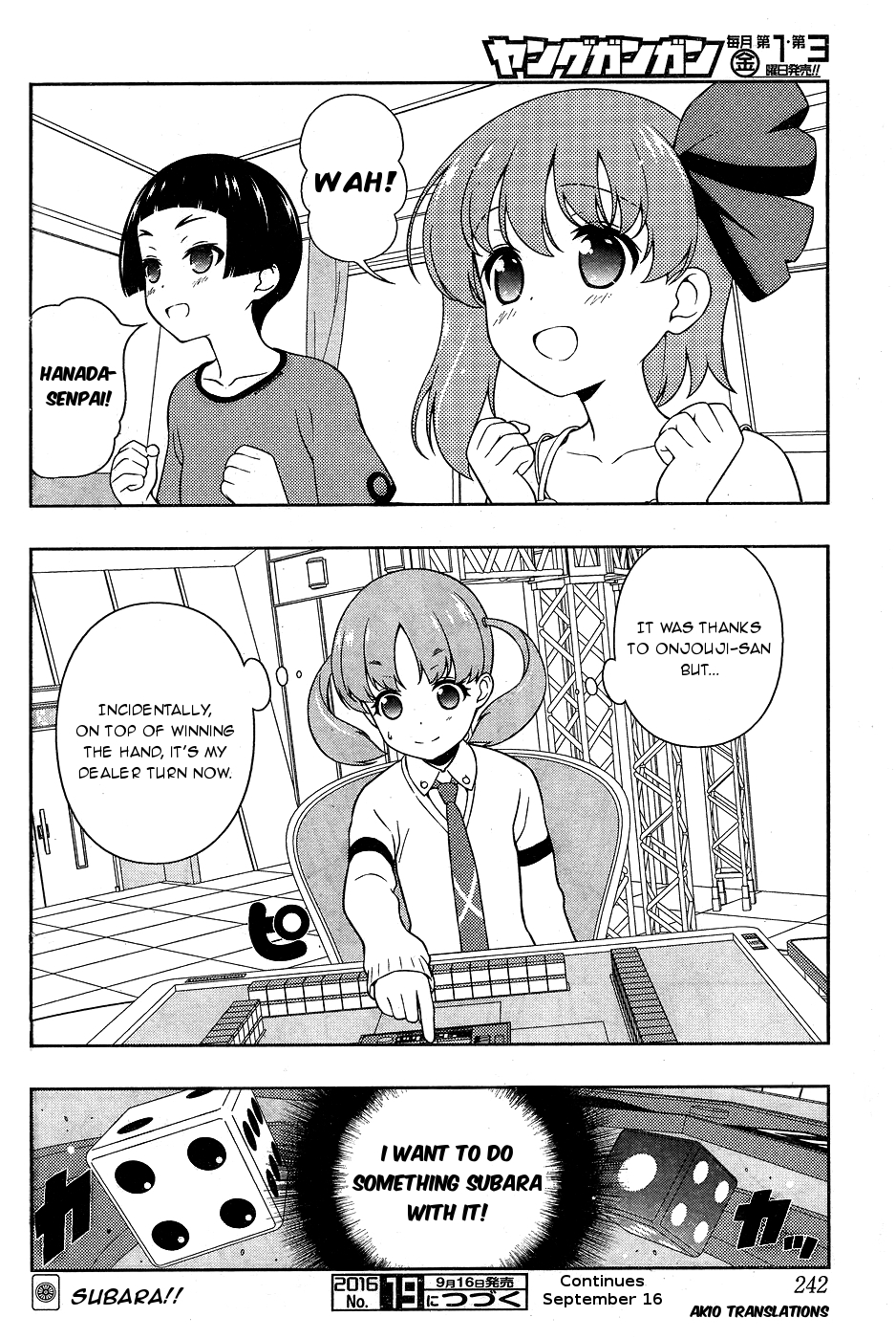 Saki chapter 164 page 16