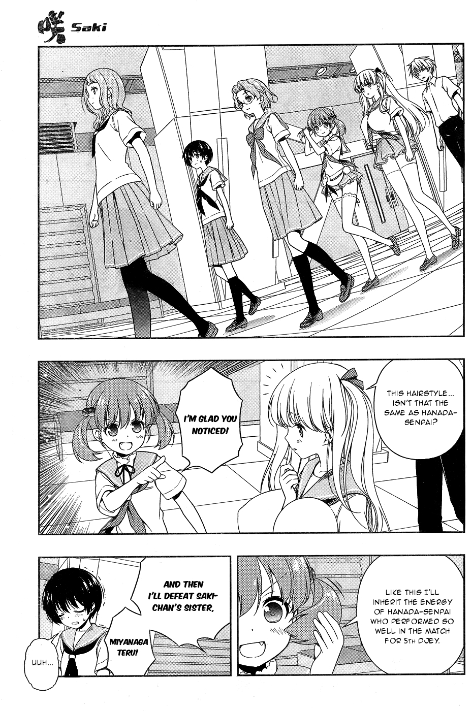 Saki chapter 166 page 13