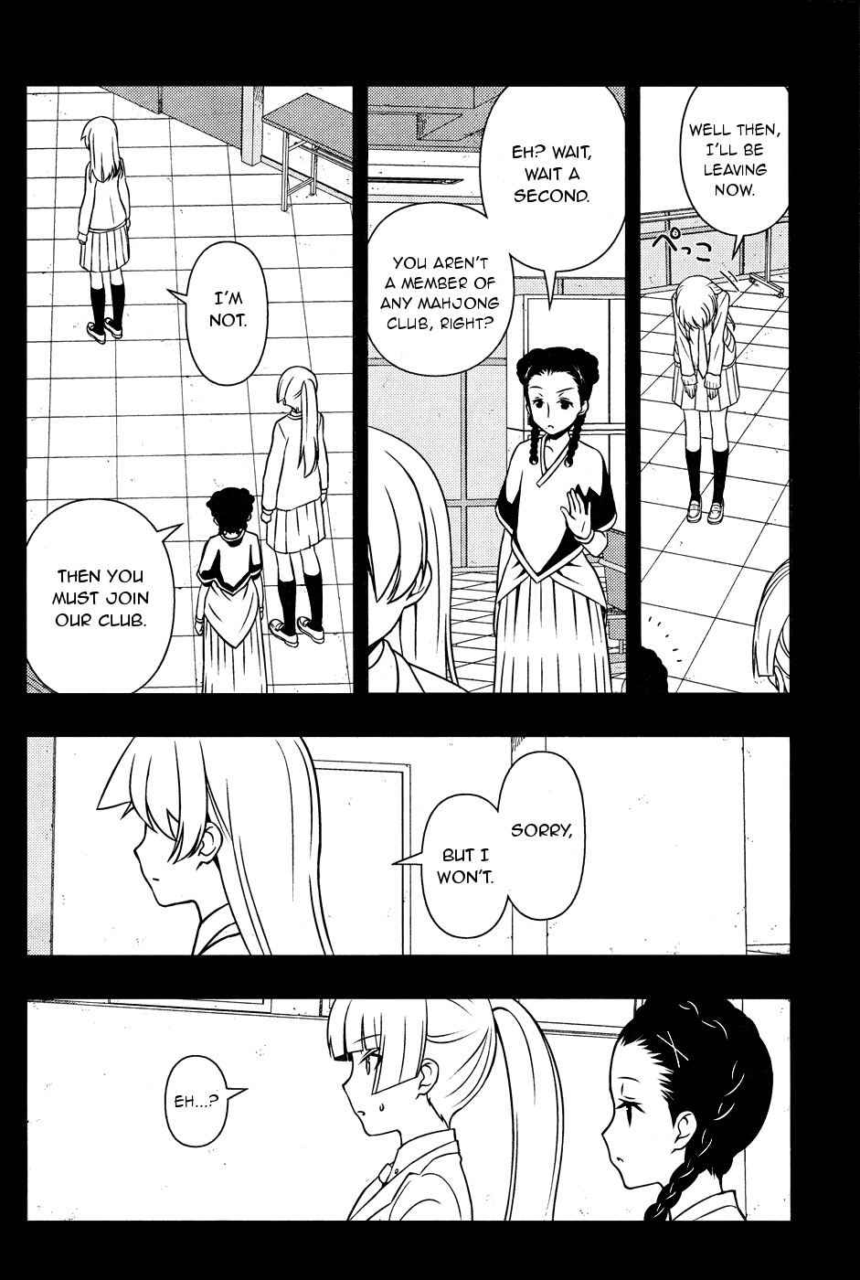 Saki chapter 169 page 14