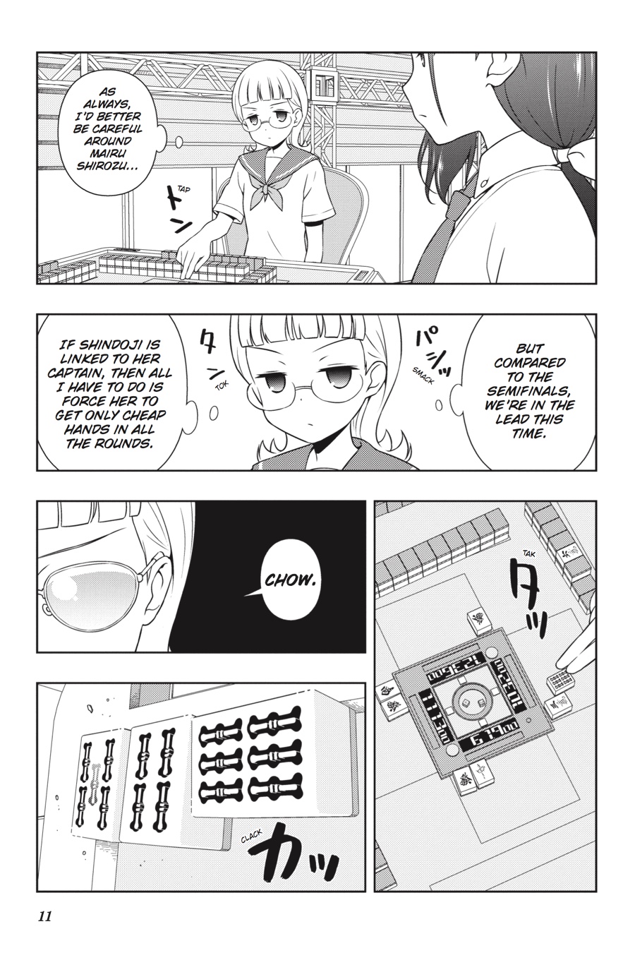 Saki chapter 179 page 11