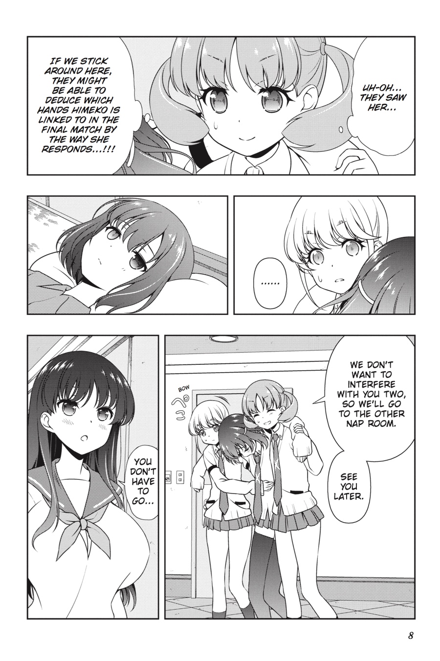 Saki chapter 179 page 8