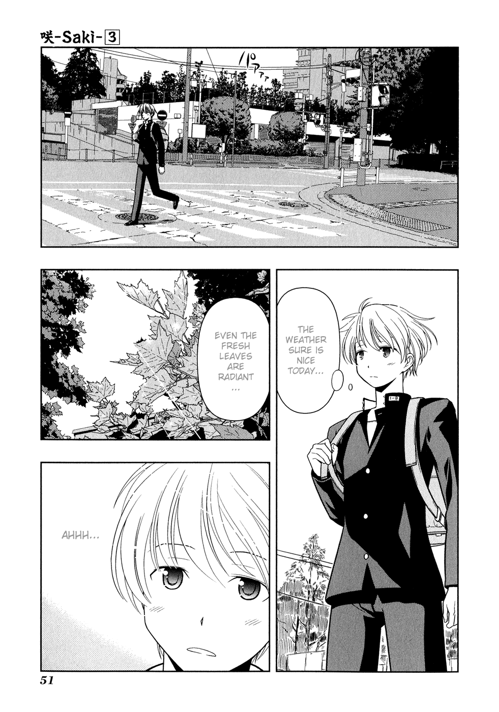 Saki chapter 18 page 3