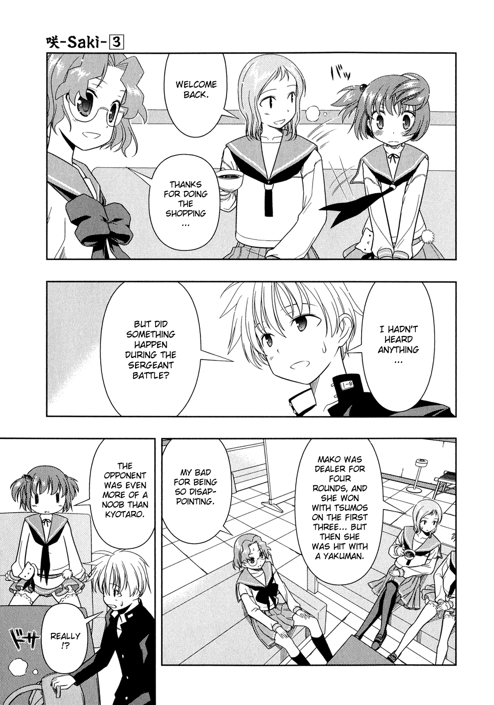 Saki chapter 18 page 7