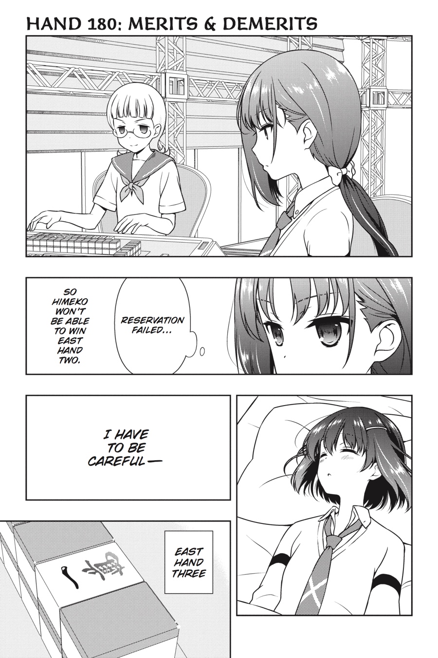 Saki chapter 180 page 1