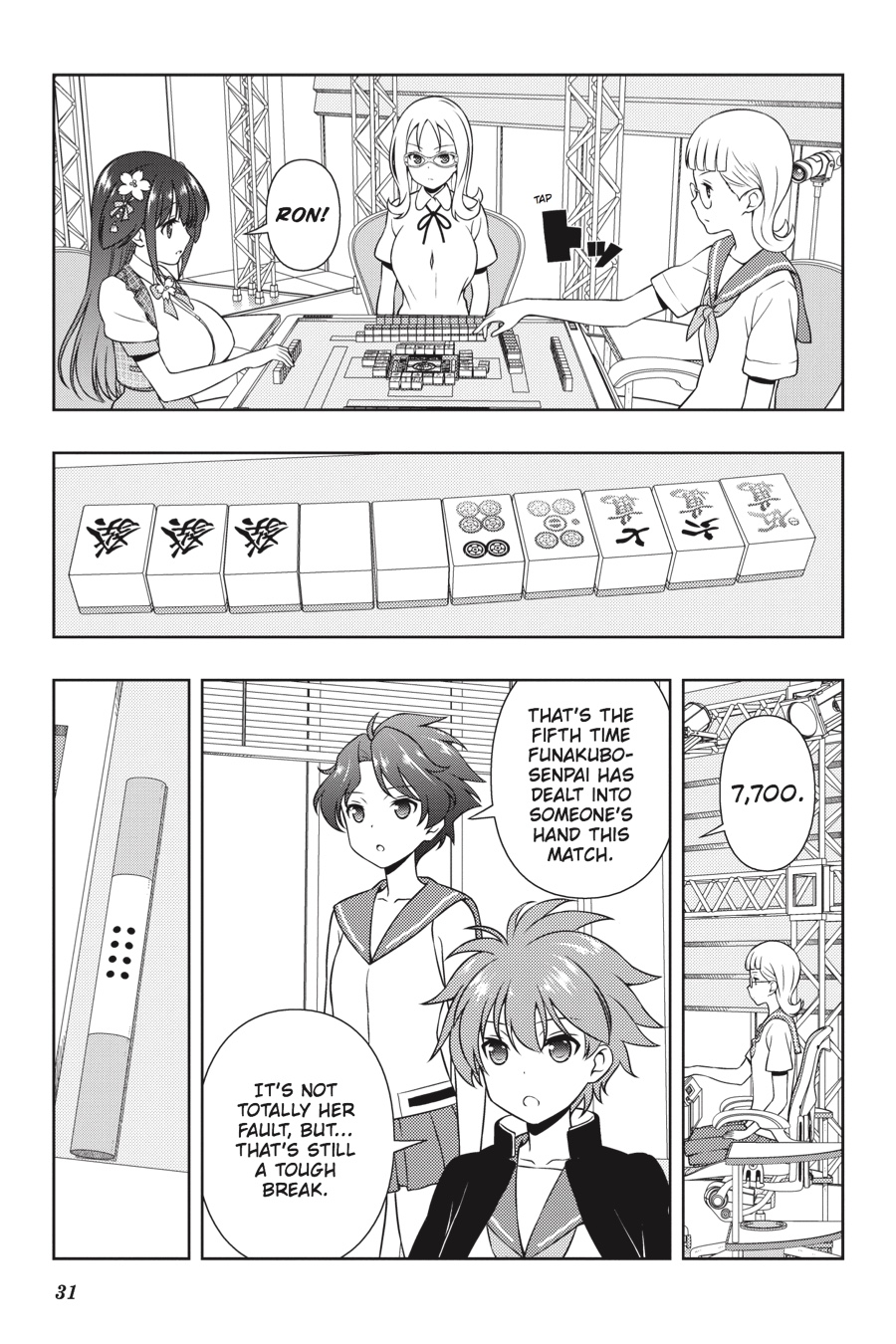 Saki chapter 180 page 13