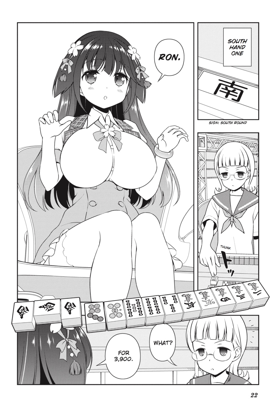 Saki chapter 180 page 4