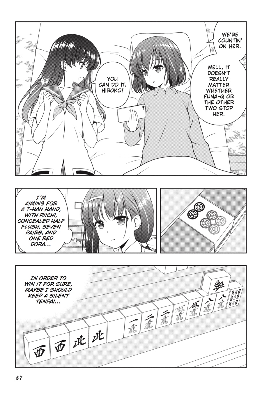 Saki chapter 182 page 4