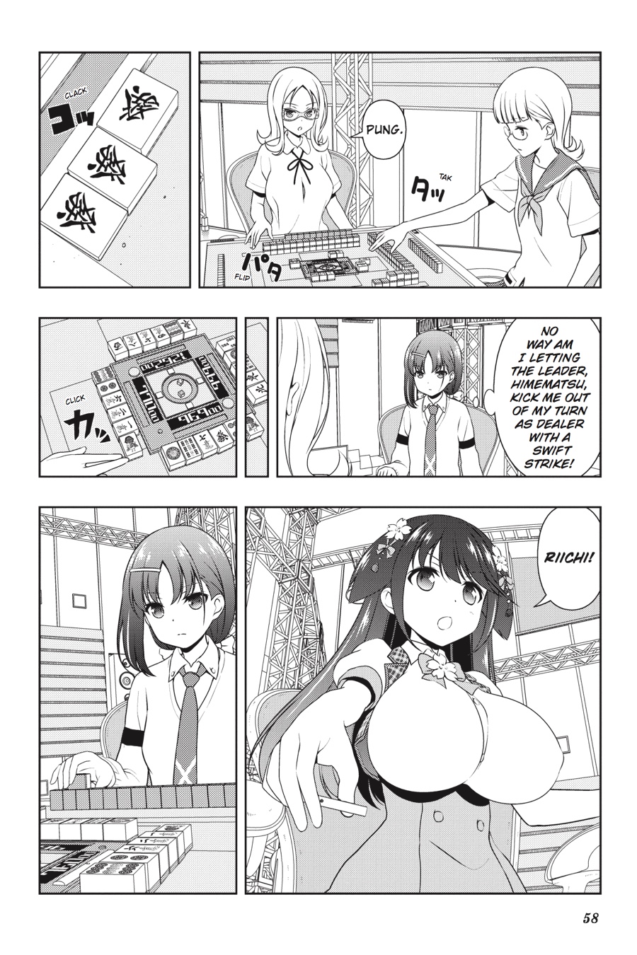 Saki chapter 182 page 5
