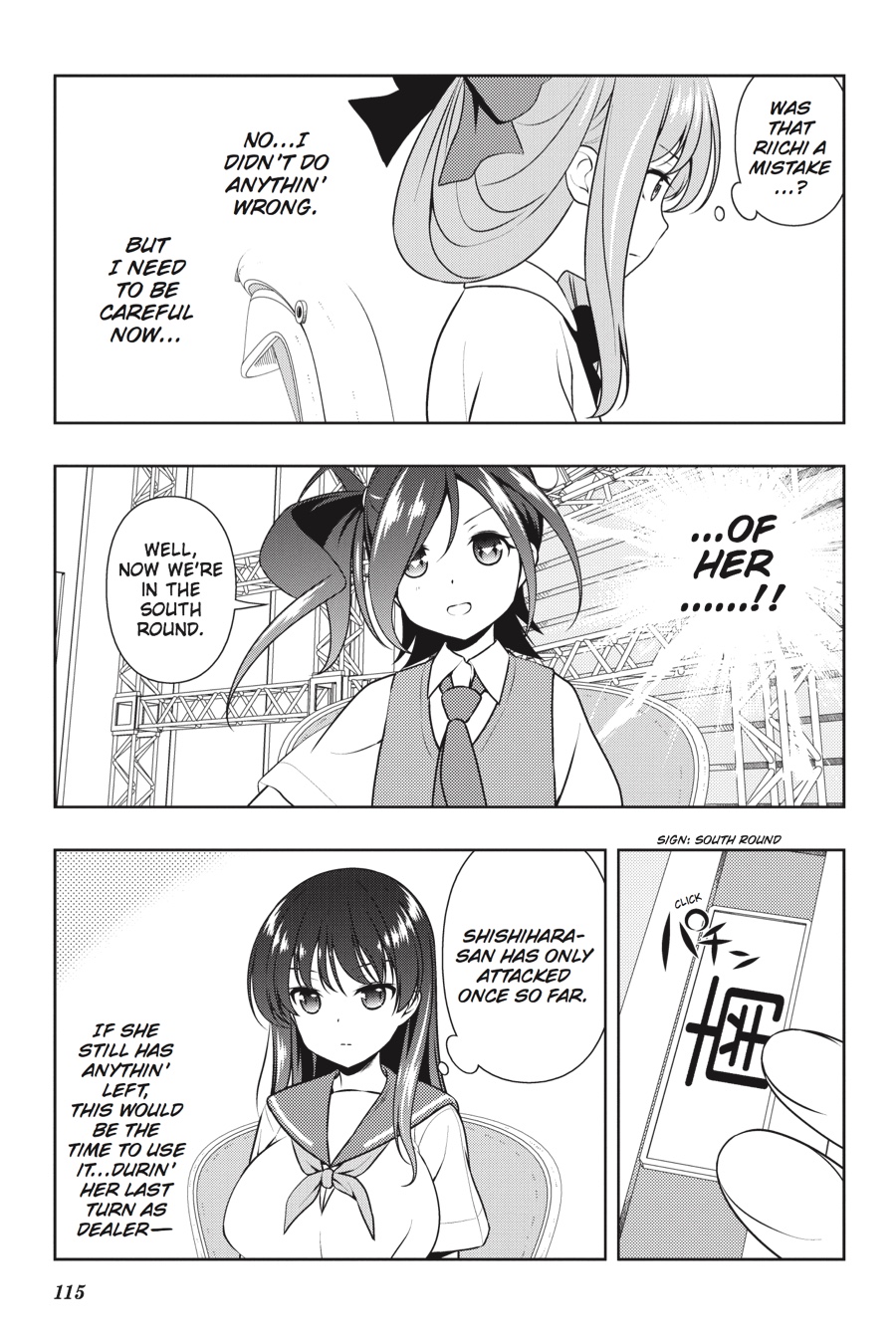 Saki chapter 185 page 15