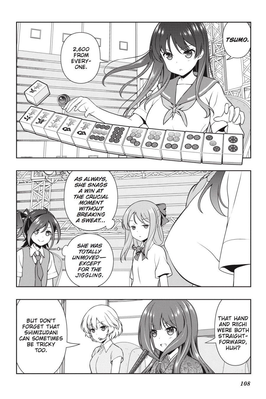 Saki chapter 185 page 8