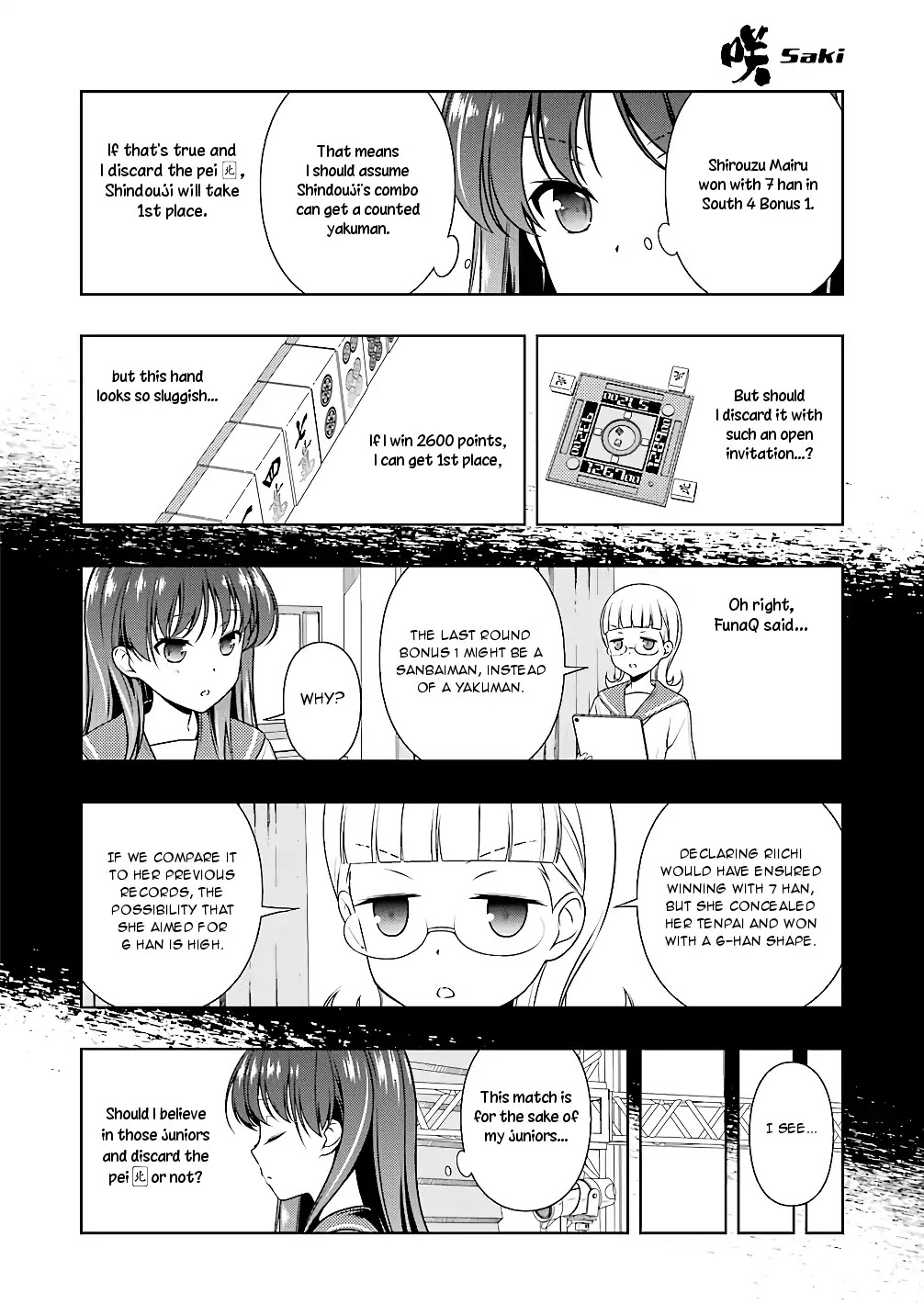 Saki chapter 188 page 14