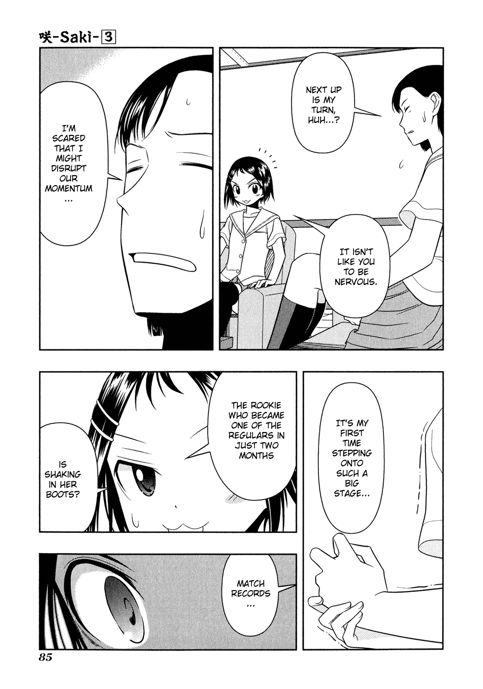 Saki chapter 19 page 15