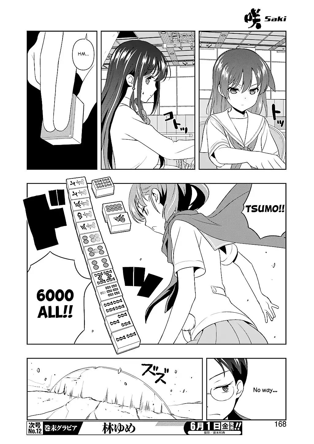 Saki chapter 190 page 13