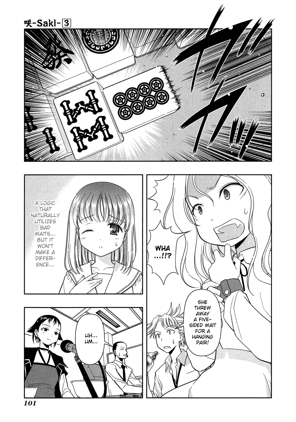 Saki chapter 20 page 9