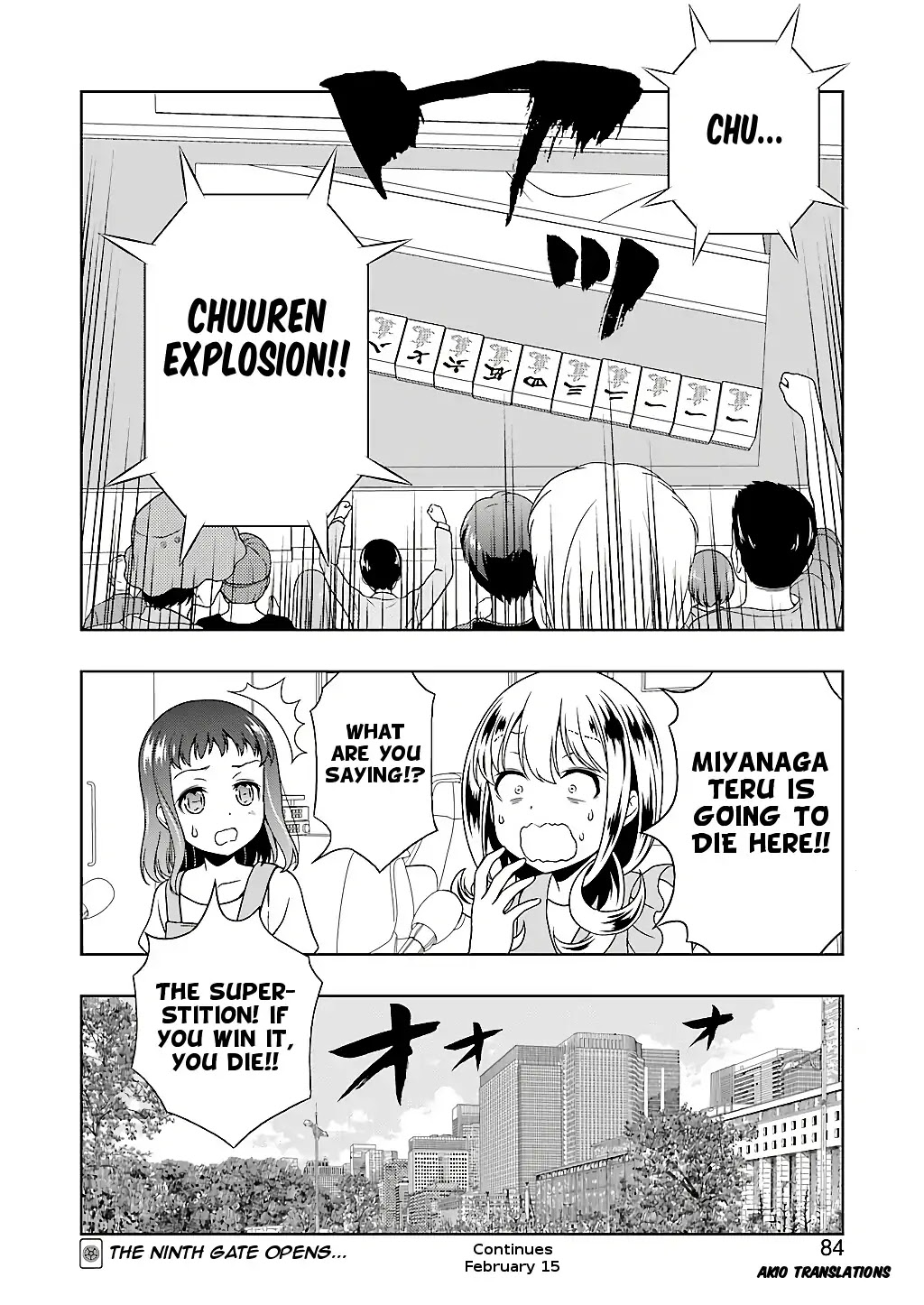 Saki chapter 200 page 14